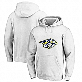 Nashville Predators White All Stitched Pullover Hoodie,baseball caps,new era cap wholesale,wholesale hats